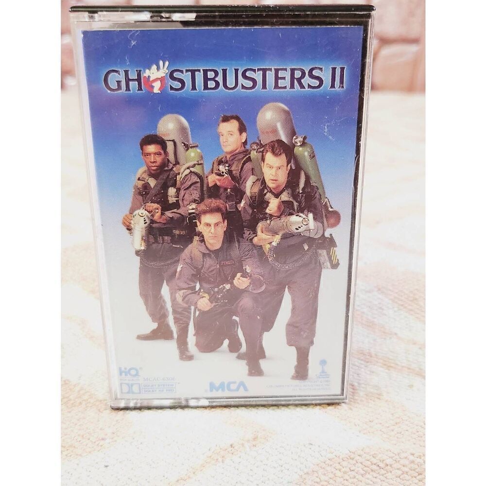 Ghostbusters 2 Cassette Tape